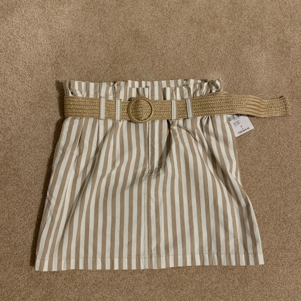Striped skirt